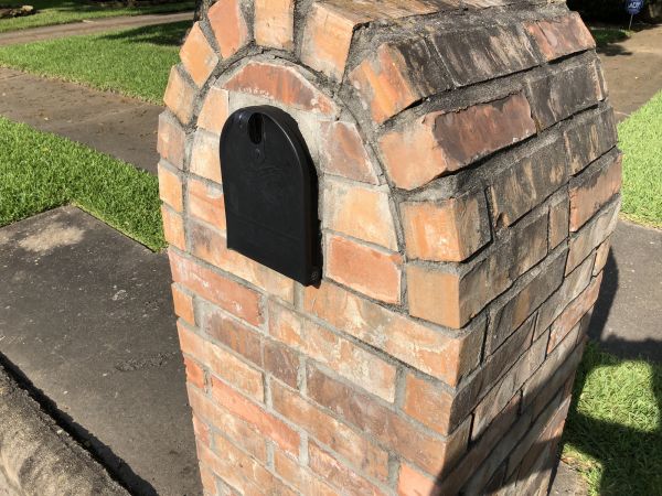 Brick Mailbox Repair in Clifton Park