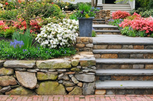 Stone Stairs Repair in Clifton Park