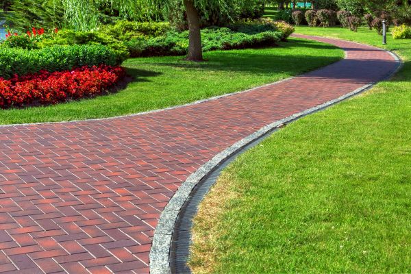 Brick Walkway Installation in Clifton Park