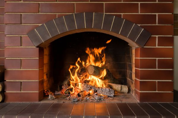 Brick Fireplace Installation in Clifton Park