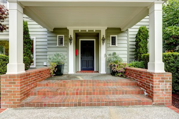 Front Porch Masonry Repair in Clifton Park