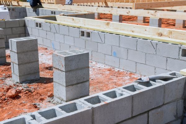 Cement Block Installation in Clifton Park