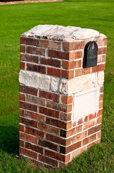 Brick Mailbox Installation in Clifton Park