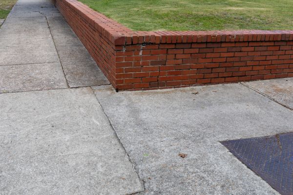 Brick Retaining Wall Repair in Clifton Park