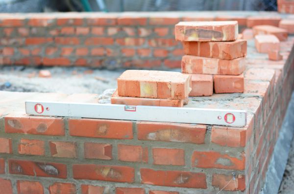 Brick Foundation Installation in Clifton Park